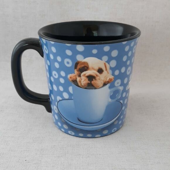Bulldog Puppy Coffee Mug - Picture 2 of 6